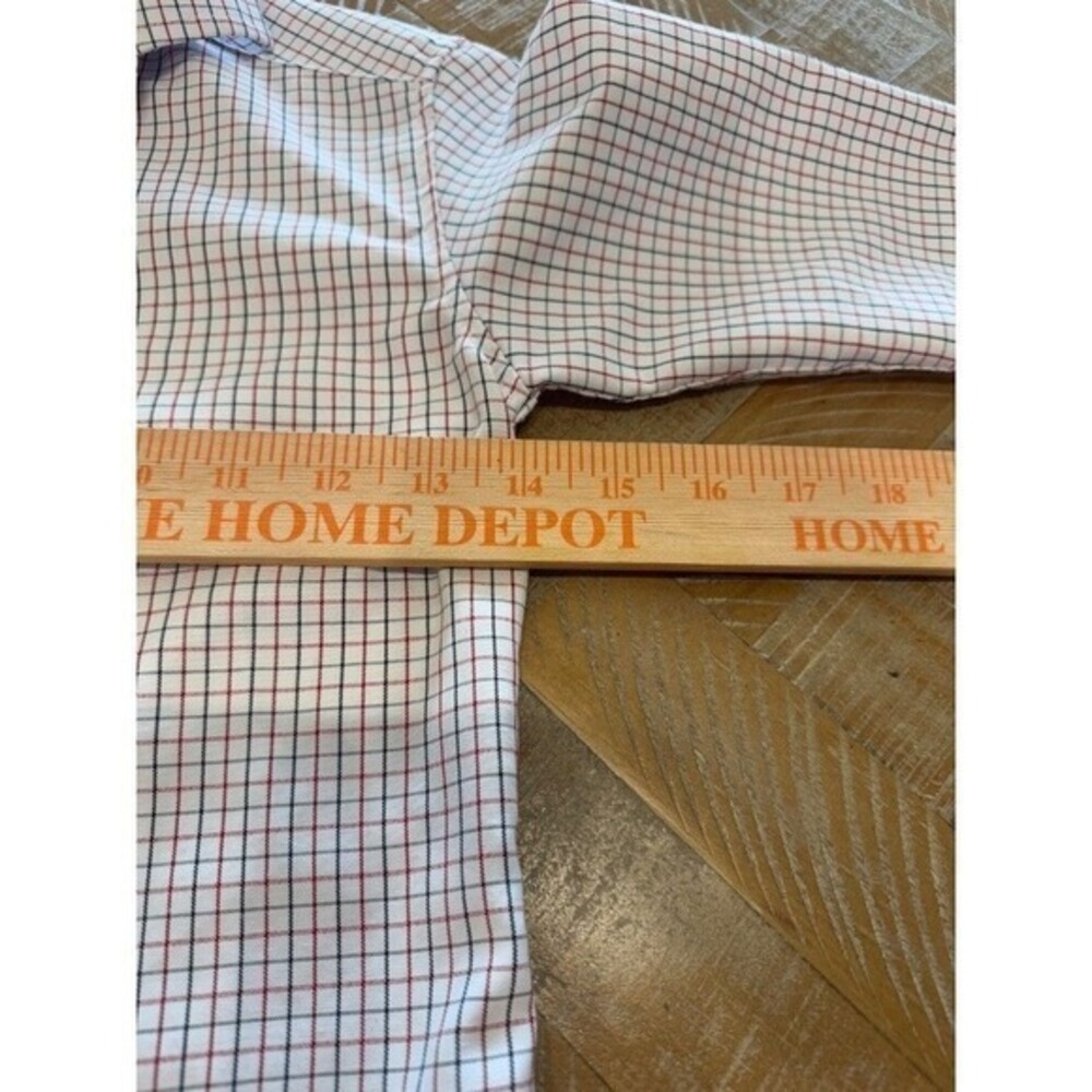 Elie Boys White Check Slim Fit‎ Button Down Dress Shirt Sz Small - Picture 4 of 4